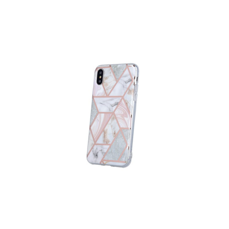iPhone 13 Pro (6,1") hátlap tok, TPU tok, márvány mintás, pink, Geometric Marmur iPhone 13 Pro (6,1") hátlap tok, TPU tok, márvány mintás, pink, Geometric Marmur
