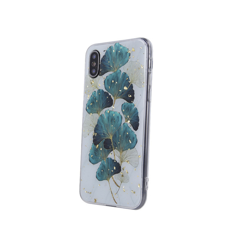 iPhone 13 Pro (6,1") hátlap tok, TPU tok, mintás, Gold Glam Leaves iPhone 13 Pro (6,1") hátlap tok, TPU tok, mintás, Gold Glam Leaves