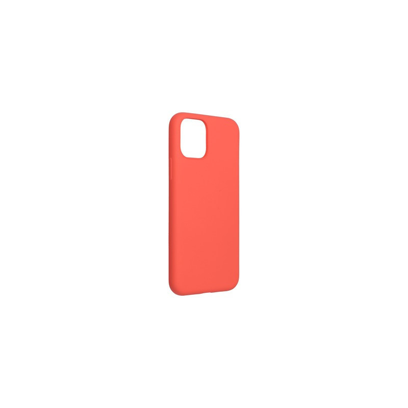 iPhone 14 Plus (6.7") szilikon tok, hátlap tok, korall-pink, matt, velúr belső, Forcell Silicone Lite iPhone 14 Plus (6.7") szilikon tok, hátlap tok, korall-pink, matt, velúr belső, Forcell Silicone Lite