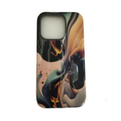 iPhone 15 (6,1") hátlap tok, kemény tok, TPU / PC tok, Decor Sweet