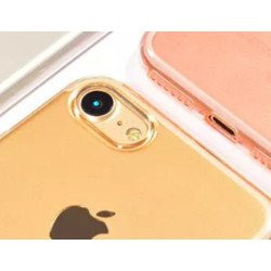 iPhone 6 / 6S (4,7") hátlap tok, szilikon tok, arany, Joway BHK05