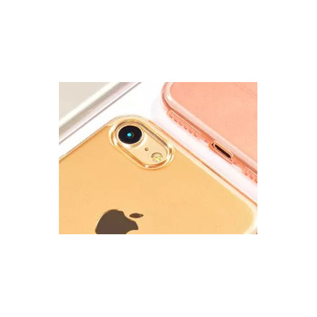 iPhone 6 / 6S (4,7") hátlap tok, szilikon tok, arany, Joway BHK05