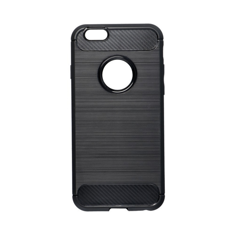 iPhone 6 / 6S (4,7") szilikon tok, fekete, kivágott, Carbon fiber iPhone 6 / 6S (4,7") szilikon tok, fekete, kivágott, Carbon fiber