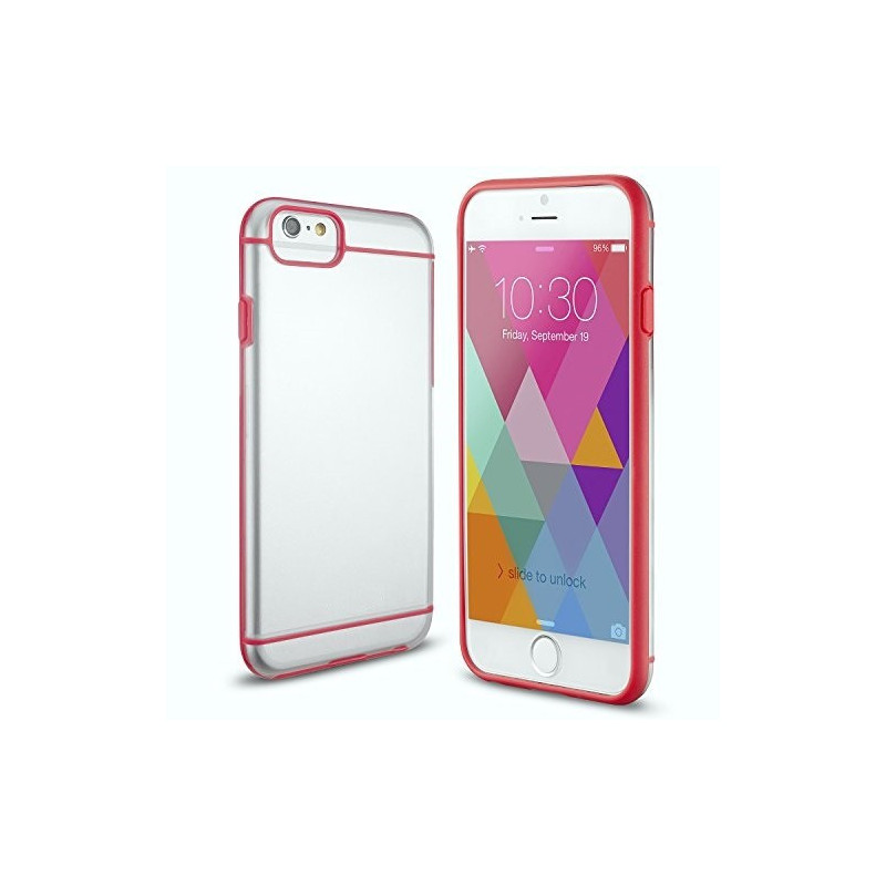 iPhone 6 6S (4,7") piros TPU kemény hybrid hátlap tok iPhone 6 6S (4,7") piros TPU kemény hybrid hátlap tok