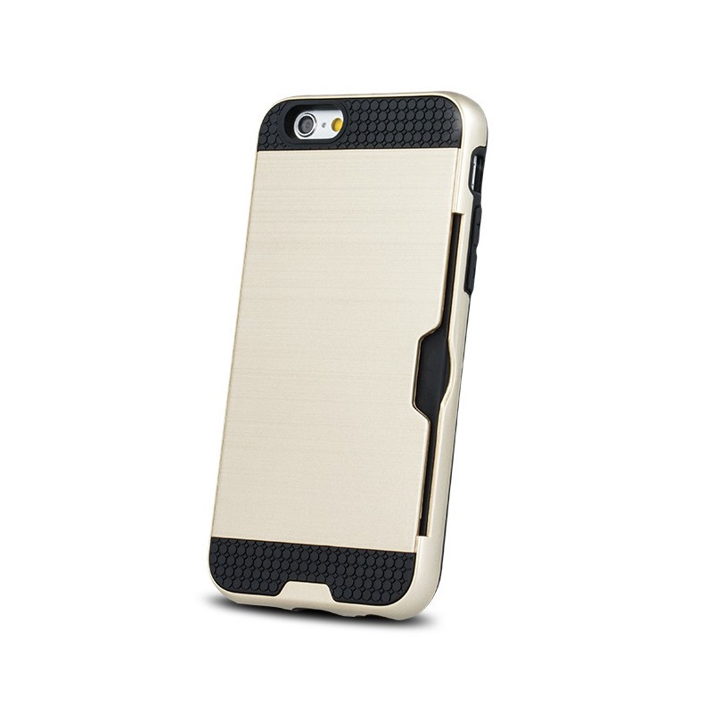 iPhone X / XS (5,8") ütésálló hátlap tok, arany, Defender Card iPhone X / XS (5,8") ütésálló hátlap tok, arany, Defender Card