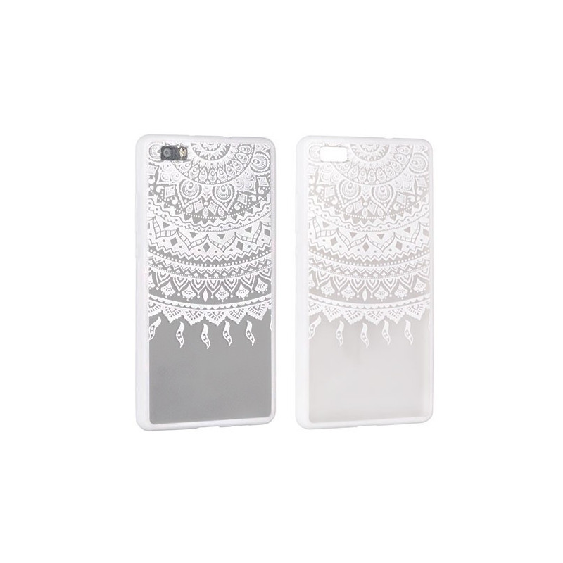 Lace Samsung G930 Galaxy S7 fehér mandala mintás hátlaptok Lace Samsung G930 Galaxy S7 fehér mandala mintás hátlaptok