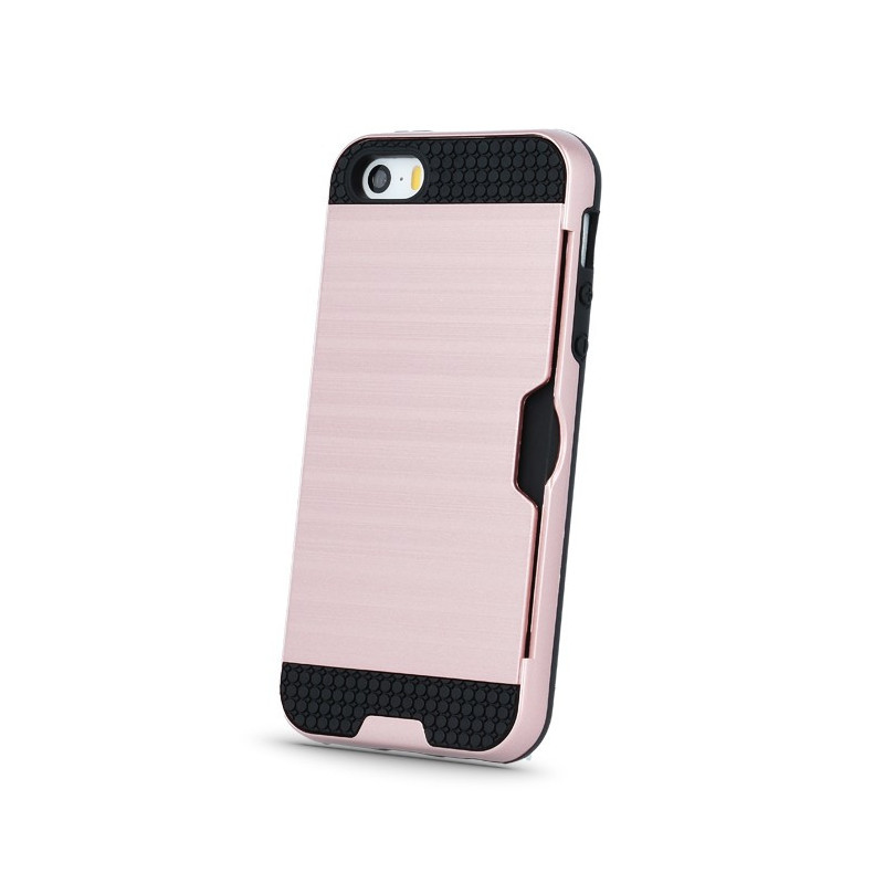 LG K10 2018 ütésálló hátlap tok, rose gold, Defender Card LG K10 2018 ütésálló hátlap tok, rose gold, Defender Card