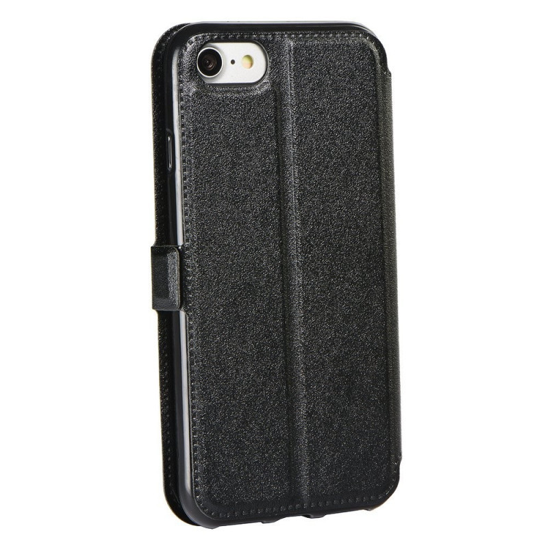 LG L Fino D290n fekete szilikon keretes könyvtok LG L Fino D290n fekete szilikon keretes könyvtok