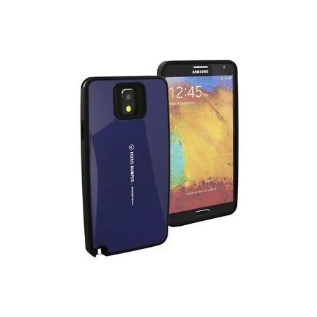 Mercury Focus bumper Samsung i9500 i9505 i9506 i9515 Galaxy S4 sötétkék hátlap tok