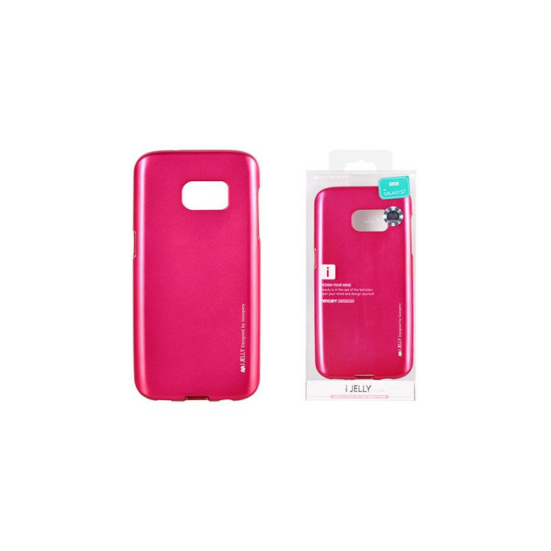 Mercury i-Jelly Metal Samsung G930 Galaxy S7 pink szilikon tok Mercury i-Jelly Metal Samsung G930 Galaxy S7 pink szilikon tok