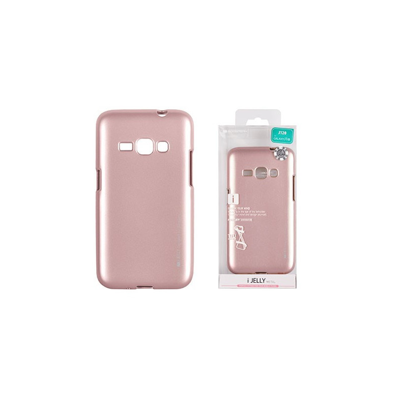 Mercury i-Jelly Metal Samsung J120 Galaxy J1 2016 rose gold szilikon tok Mercury i-Jelly Metal Samsung J120 Galaxy J1 2016 rose gold szilikon tok