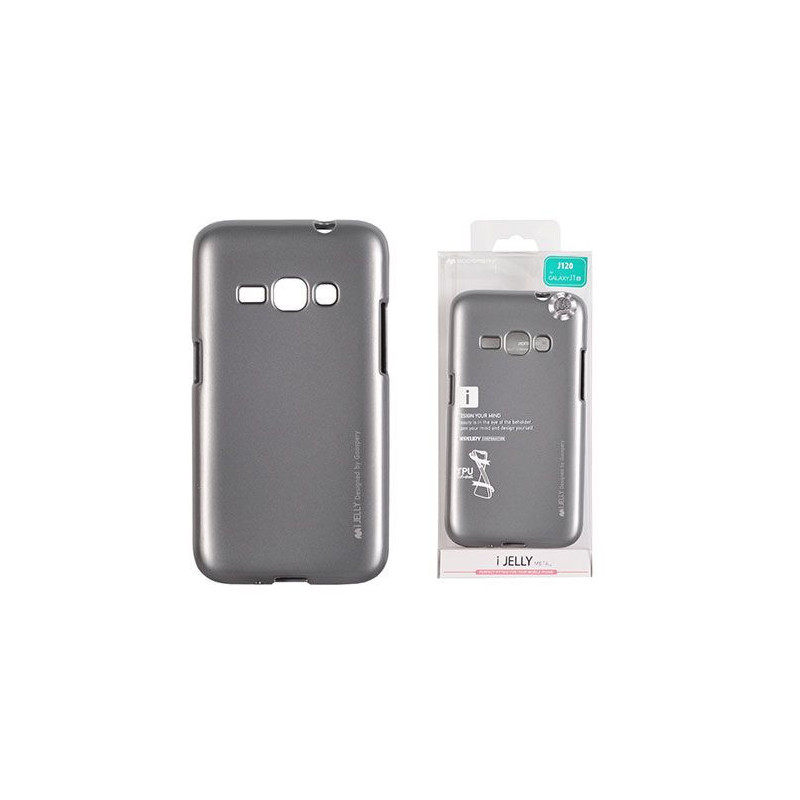 Mercury i-Jelly Metal Samsung J120 Galaxy J1 2016 szürke szilikon tok Mercury i-Jelly Metal Samsung J120 Galaxy J1 2016 szürke szilikon tok