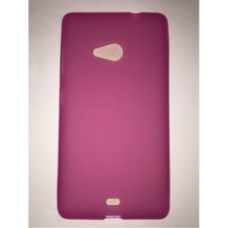 Microsoft Lumia 535 pink matt szilikon