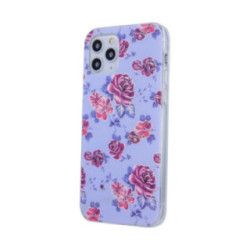Motorola Moto E20 4G hátlap tok, TPU tok, virág mintás, Ultra Trendy Flowers 2
