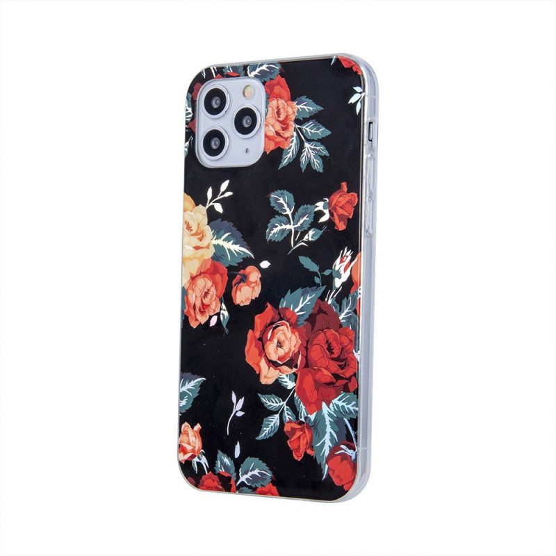 Motorola Moto E20 hátlap tok, TPU tok, virág mintás, Ultra Trendy Flowers 1 Motorola Moto E20 hátlap tok, TPU tok, virág mintás, Ultra Trendy Flowers 1