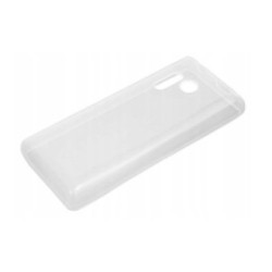 Nokia 215 (2015) hátlap tok, szilikon tok, átlátszó, 1mm, Slim
