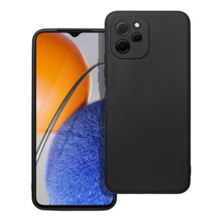 Oppo A40 4G / A60 5G szilikon tok, hátlap tok, fekete, matt