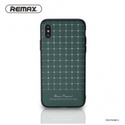 Remax RM-1660 iPhone X / XS (5,8") szürke műanyag hátlap tok