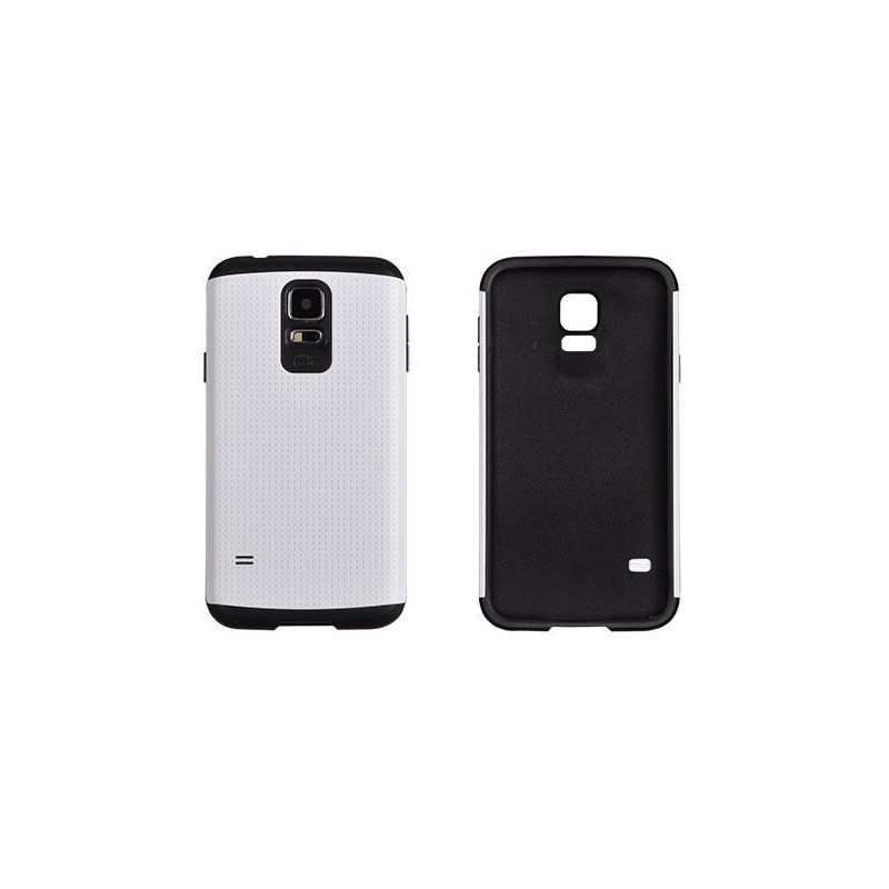 Samsung G900F Galaxy S5 Fehér Armor Pöttyös Kemény Hátap Tok Samsung G900F Galaxy S5 Fehér Armor Pöttyös Kemény Hátap Tok