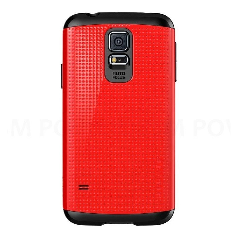 Samsung G900F Galaxy S5 Piros Armor Pöttyös Kemény Hátlap Tok Samsung G900F Galaxy S5 Piros Armor Pöttyös Kemény Hátlap Tok
