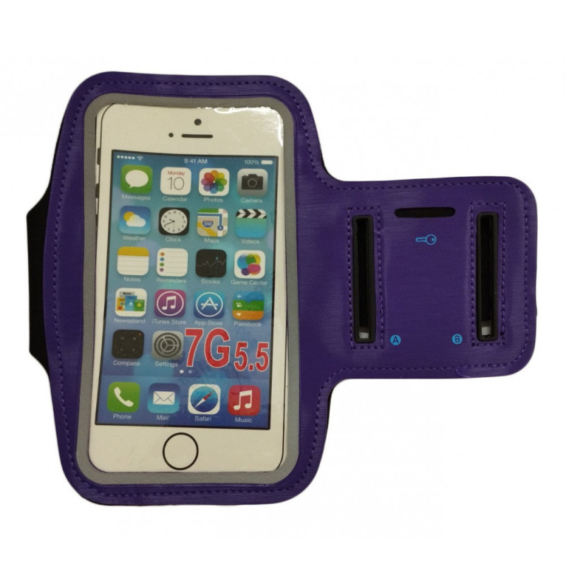 Futó tok, karpánt tok, 6", lila Futó tok, karpánt tok, 6", lila