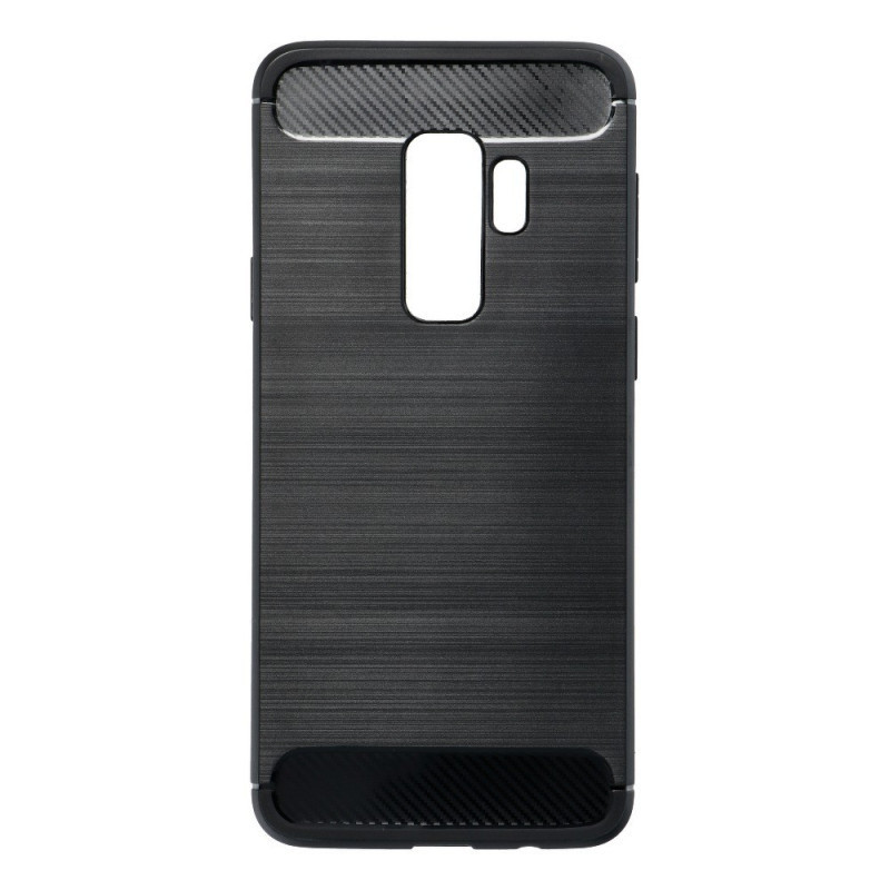 Samsung Galaxy S9 Plus szilikon tok, fekete, SM-G965, Carbon fiber Samsung Galaxy S9 Plus szilikon tok, fekete, SM-G965, Carbon fiber