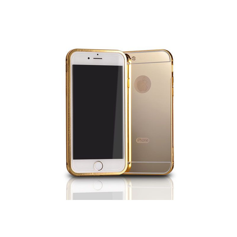 Samsung J500 Galaxy J5 arany alumínium bumper tükrös hátlaptok Samsung J500 Galaxy J5 arany alumínium bumper tükrös hátlaptok