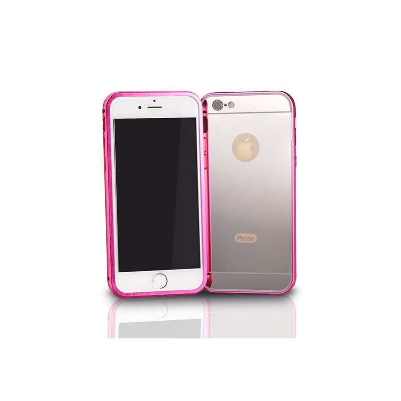 Samsung J500 Galaxy J5 pink rózsaszín alumínium bumper tükrös hátlaptok Samsung J500 Galaxy J5 pink rózsaszín alumínium bumper tükrös hátlaptok