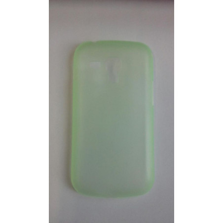 Samsung S7560 S7580 S7562 S7582 Galaxy Trend Trend Plus S Duos S Duos2 zöld vékony hátlapvédő bumper tok