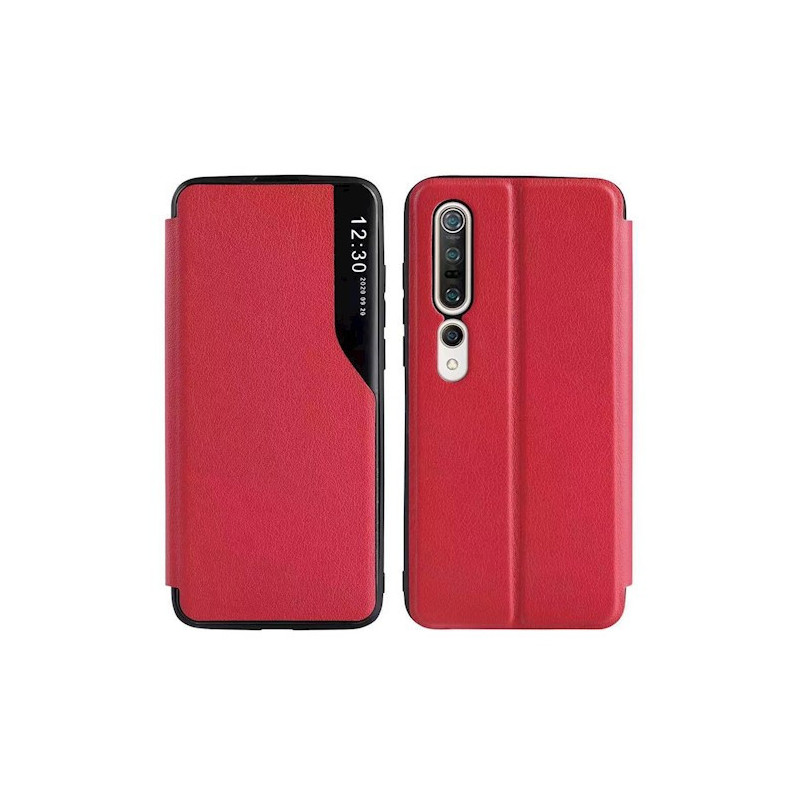 Smart view TPU Samsung A225 Galaxy A22 4G piros okos könyvtok Smart view TPU Samsung A225 Galaxy A22 4G piros okos könyvtok