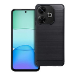 Xiaomi Redmi 15C szilikon tok, fekete, Carbon fiber