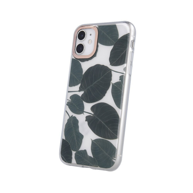 Xiaomi Redmi 9T hátlap tok, TPU tok, levél mintás, Ultra Trendy Green Leaves Xiaomi Redmi 9T hátlap tok, TPU tok, levél mintás, Ultra Trendy Green Leaves