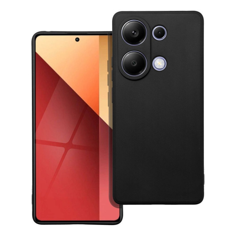 Xiaomi Redmi A3 szilikon tok, hátlap tok, fekete, matt Xiaomi Redmi A3 szilikon tok, hátlap tok, fekete, matt