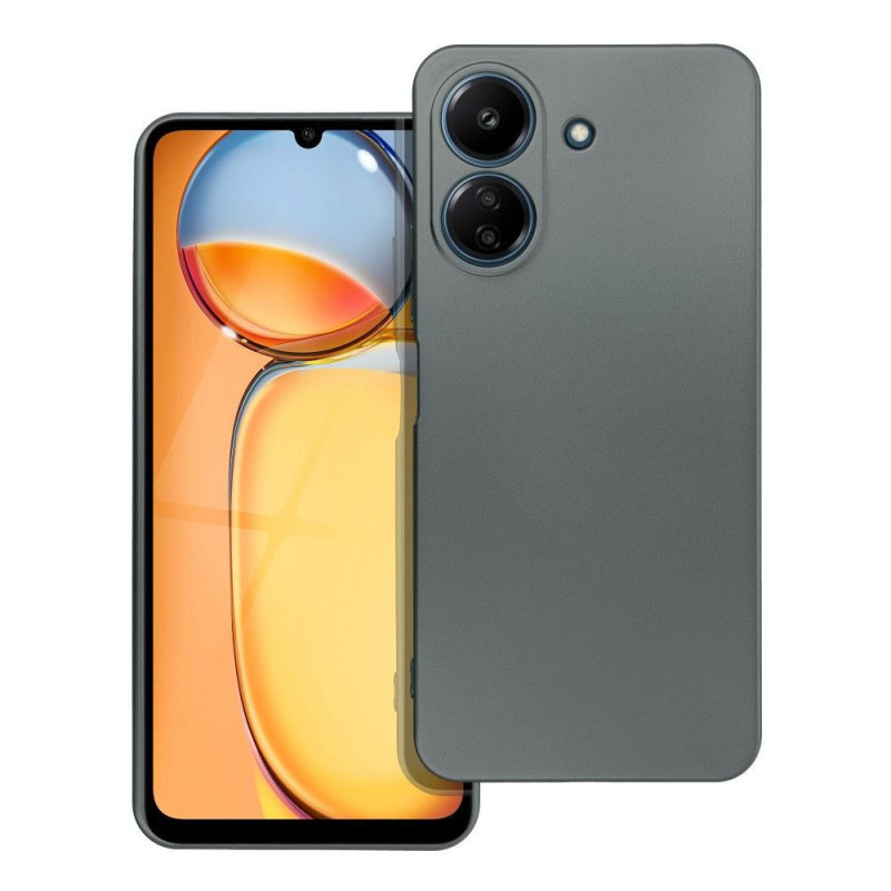 Xiaomi Redmi Note 14 5G hátlap tok, TPU tok, szürke, Metallic Xiaomi Redmi Note 14 5G hátlap tok, TPU tok, szürke, Metallic