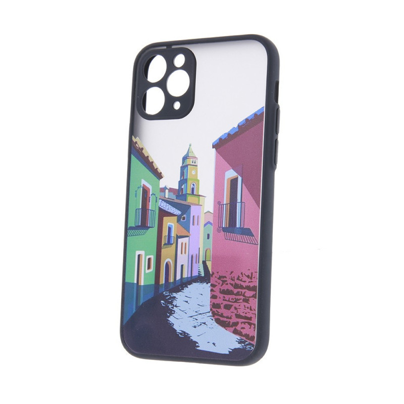 Xiaomi Redmi Note 8 Pro hátlap tok, TPU tok, fekete, Ultra Trendy City 4 Xiaomi Redmi Note 8 Pro hátlap tok, TPU tok, fekete, Ultra Trendy City 4