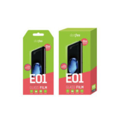 iPhone 6 / 6S (4,7") előlapi üvegfólia csomag (3db üvegfólia + felhelyezést segítő keret), Dotfes E01