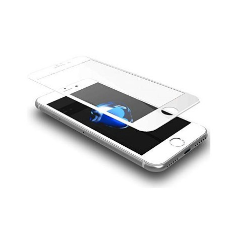 iPhone 7 Plus / 8 Plus (5,5") előlapi fólia, műanyag (PET), fehér, ívelt, 0,23mm, Joway BHM17