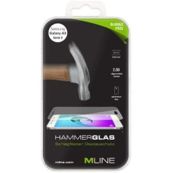 MLine Hammerglas Samsung A310 Galaxy A3 2016 2.5D üvegfólia