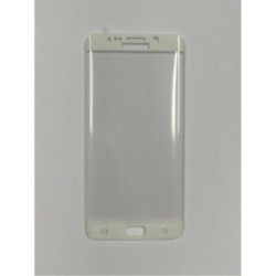 Samsung G928F Galaxy S6 Edge+ hajlított fehér 3D 0,3mm előlapi üvegfólia