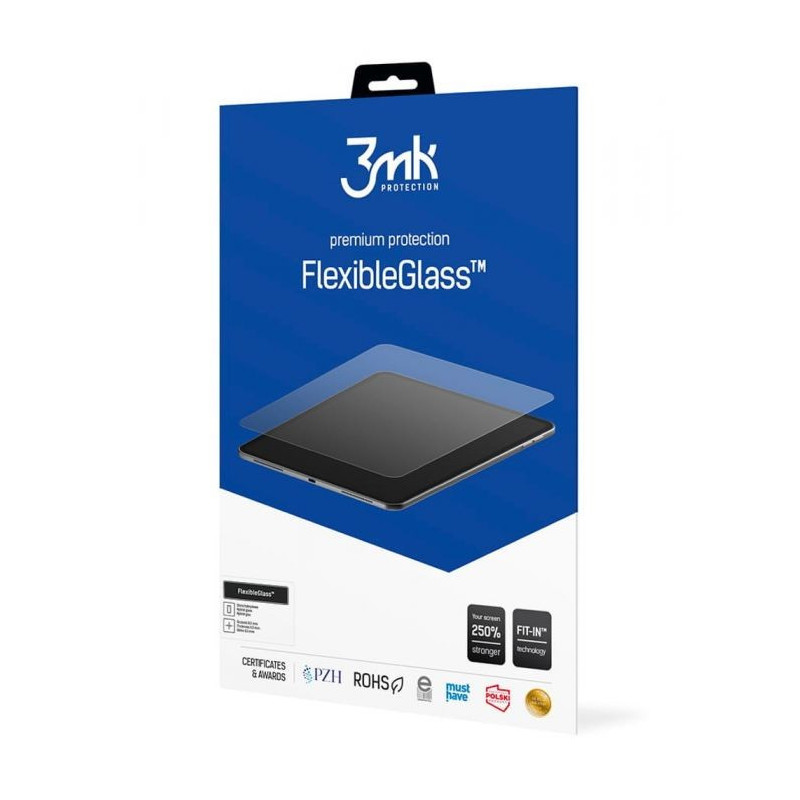 Samsung Galaxy Tab S8 Ultra fólia, 14,6", antimikrobiális hybrid glass, 0.3mm, vékony, SM-X900, SM-X906, 3MK FlexibleGlass Samsung Galaxy Tab S8 Ultra fólia, 14,6", antimikrobiális hybrid glass, 0.3mm, vékony, SM-X900, SM-X906, 3MK FlexibleGlass