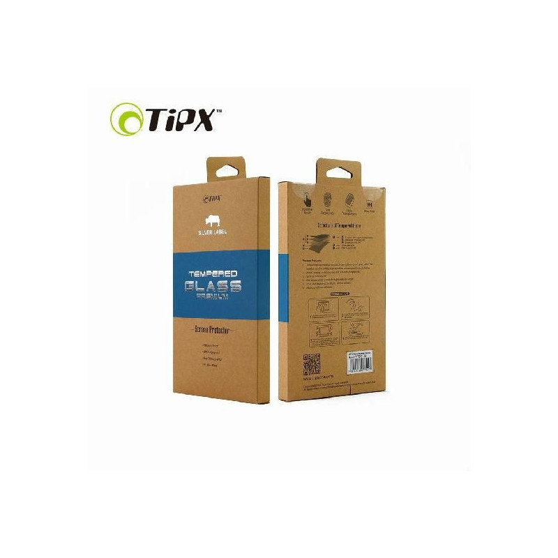 TiPX iPhone 6 6S (4,7") fekete prémium 0,3mm előlapi üvegfólia TiPX iPhone 6 6S (4,7") fekete prémium 0,3mm előlapi üvegfólia