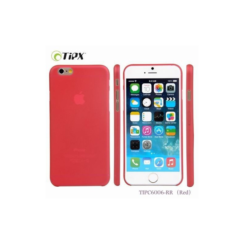 Huawei P8 piros Slimark 0,4mm műanyag hátlap tok Huawei P8 piros Slimark 0,4mm műanyag hátlap tok