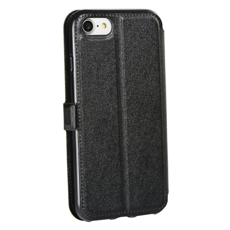 Huawei Y635 fekete szilikon keretes könyvtok Huawei Y635 fekete szilikon keretes könyvtok