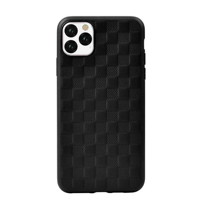iPhone 11 Pro (5,8") hátlap tok, TPU tok, kocka mintás, fekete, Devia Woven 2 iPhone 11 Pro (5,8") hátlap tok, TPU tok, kocka mintás, fekete, Devia Woven 2