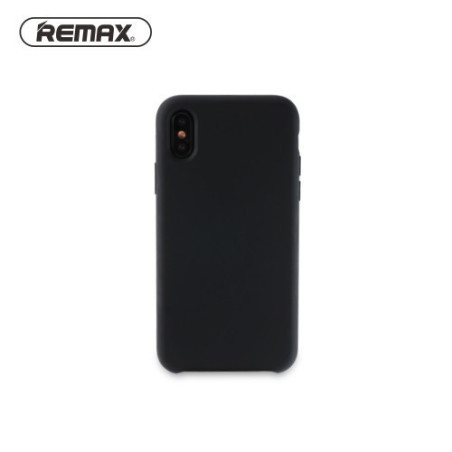 iPhone 11 Pro Max (6,5") szilikon tok, hátlap tok, fekete, matt, Remax RM-1613
