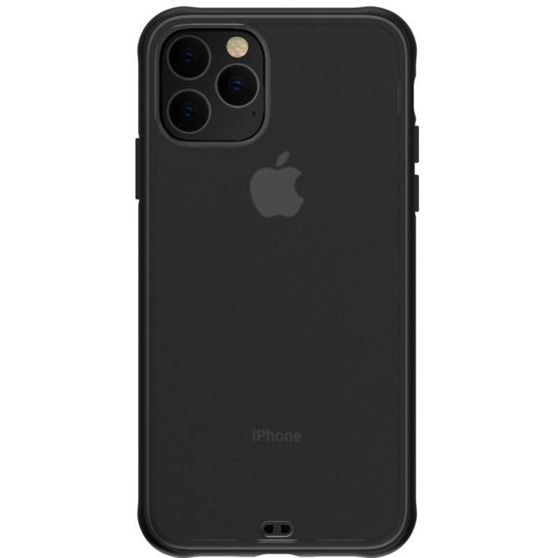 iPhone 11 Pro Max 2019 (6,5") hátlap tok, átlátszó / fekete kerettel, Devia Soft Elegant iPhone 11 Pro Max 2019 (6,5") hátlap tok, átlátszó / fekete kerettel, Devia Soft Elegant