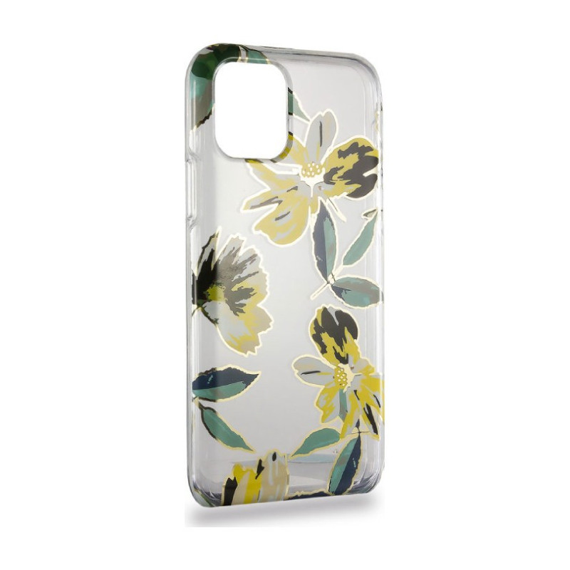 iPhone 11 Pro Max 2019 (6,5") hátlap tok, műanyag tok, virág mintás, sárga, Devia Perfume Lily iPhone 11 Pro Max 2019 (6,5") hátlap tok, műanyag tok, virág mintás, sárga, Devia Perfume Lily