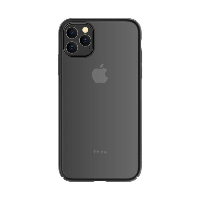 iPhone 12 Pro Max (6,7") kemény hátlap tok, TPU tok, átlátszó / fekete keret, Devia Glimmer iPhone 12 Pro Max (6,7") kemény hátlap tok, TPU tok, átlátszó / fekete keret, Devia Glimmer